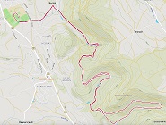 Karte Laufstrecken 14 km Kapuziner Kessellauf